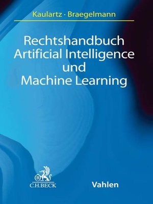 cover image of Rechtshandbuch Artificial Intelligence und Machine Learning